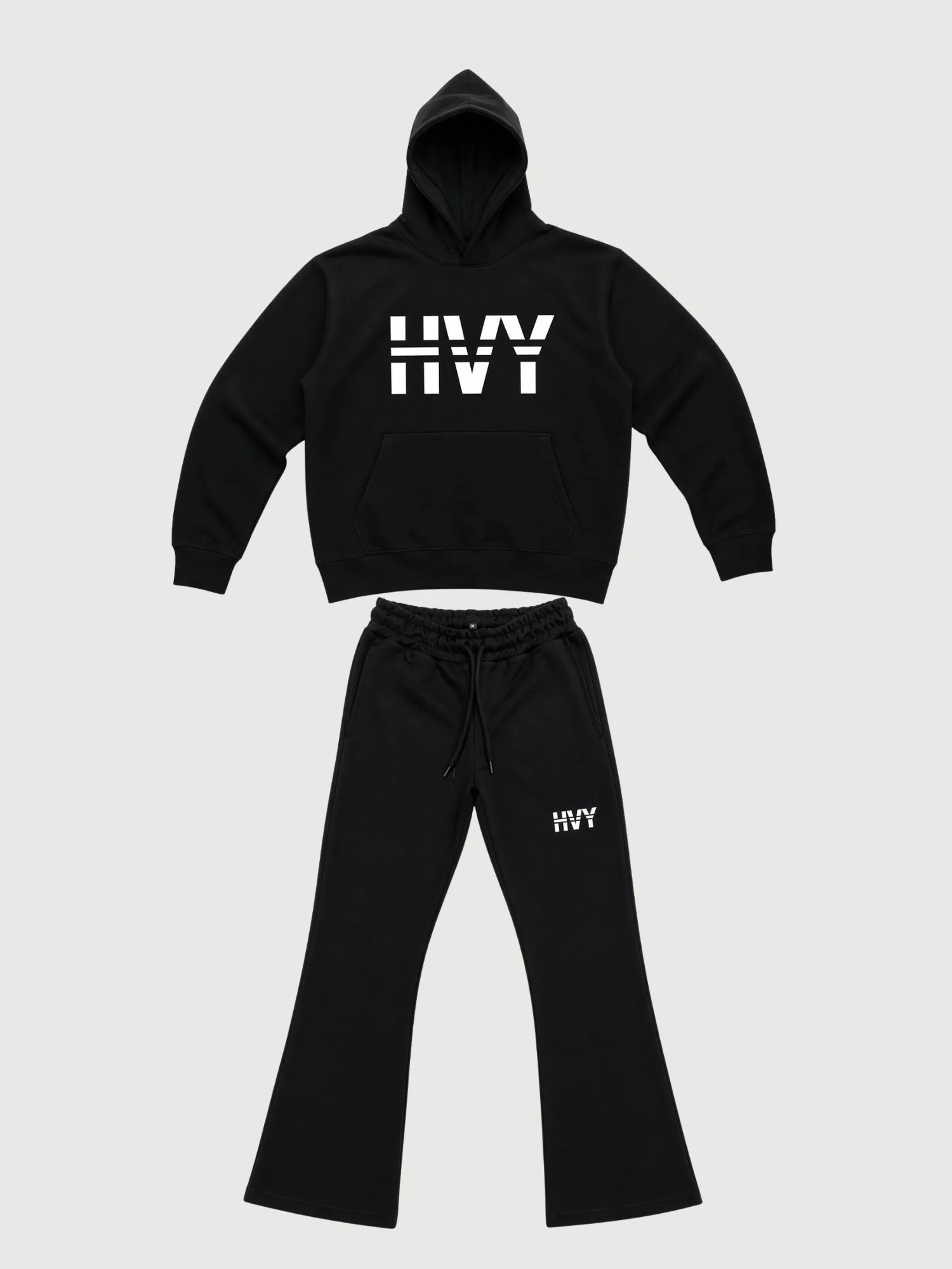 HVY Black Sweatsuit Set