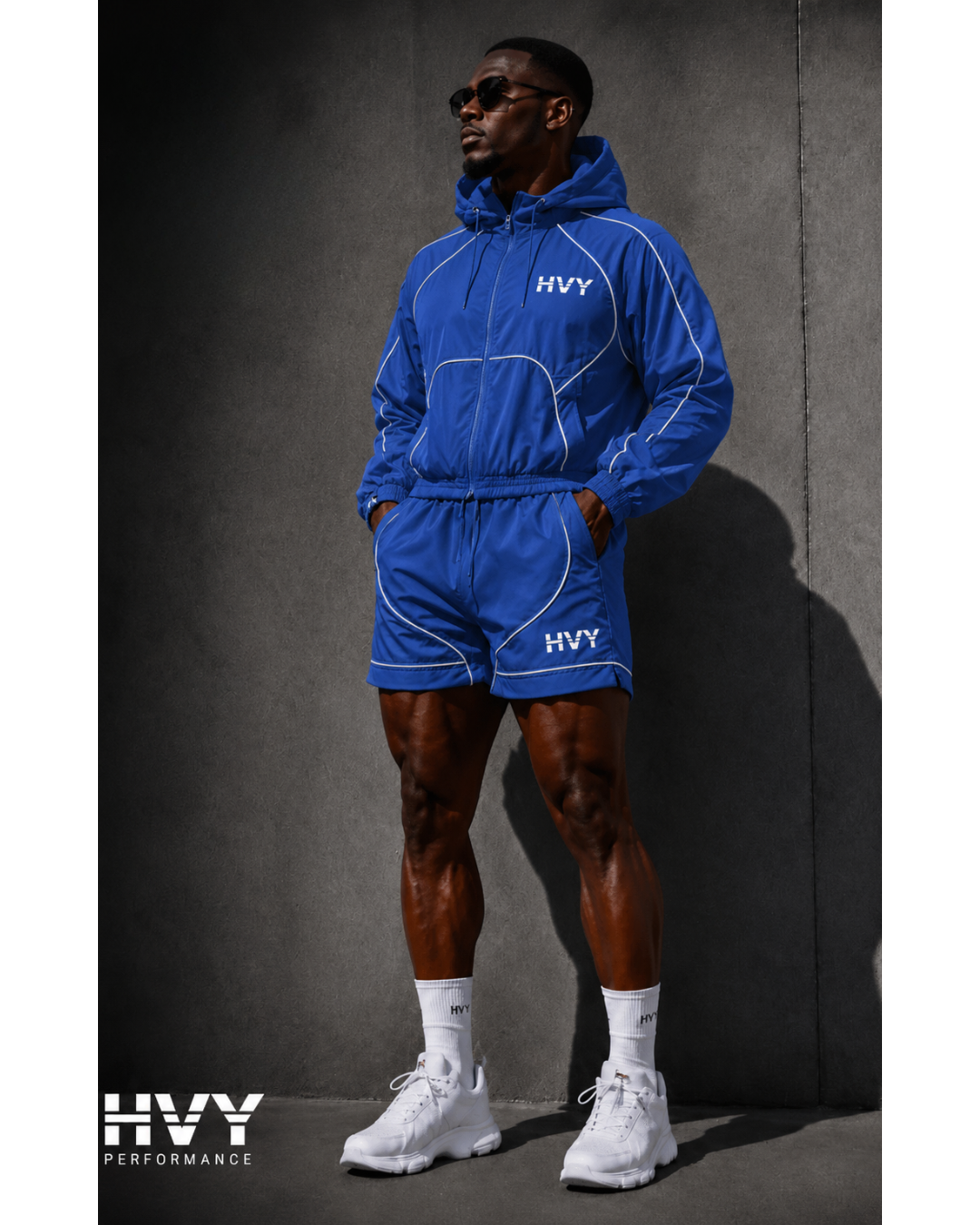 Navy Blue Reflective Set