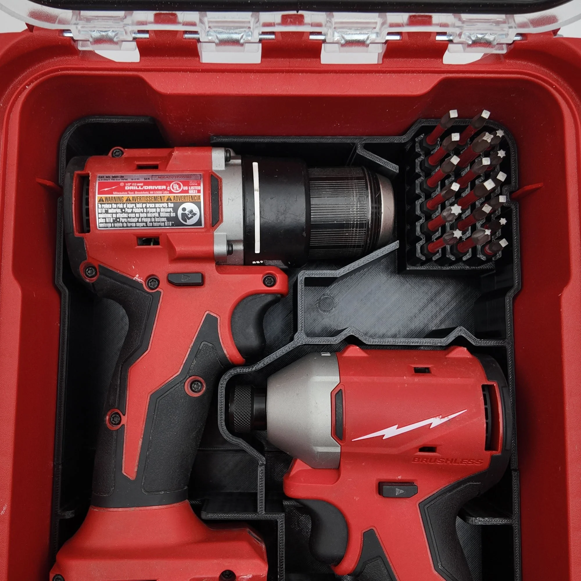 Milwaukee M18 Drill and Driver Packout Insert Liner