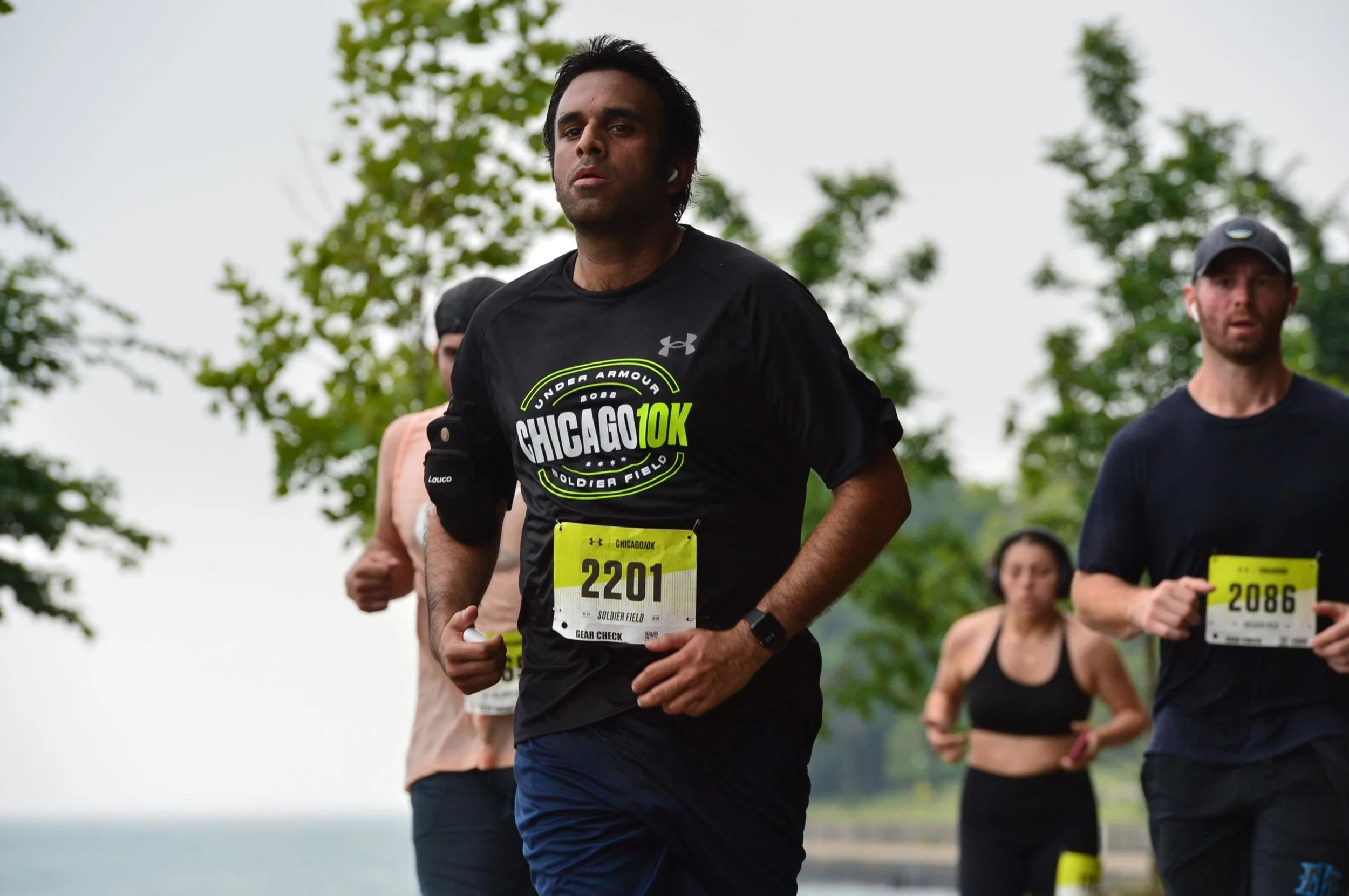 Mid race
