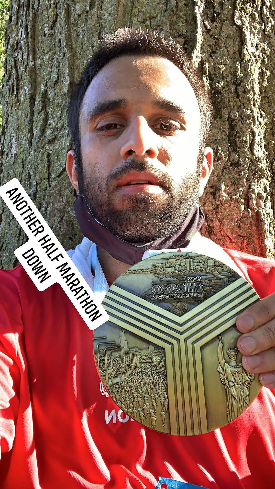 After the race