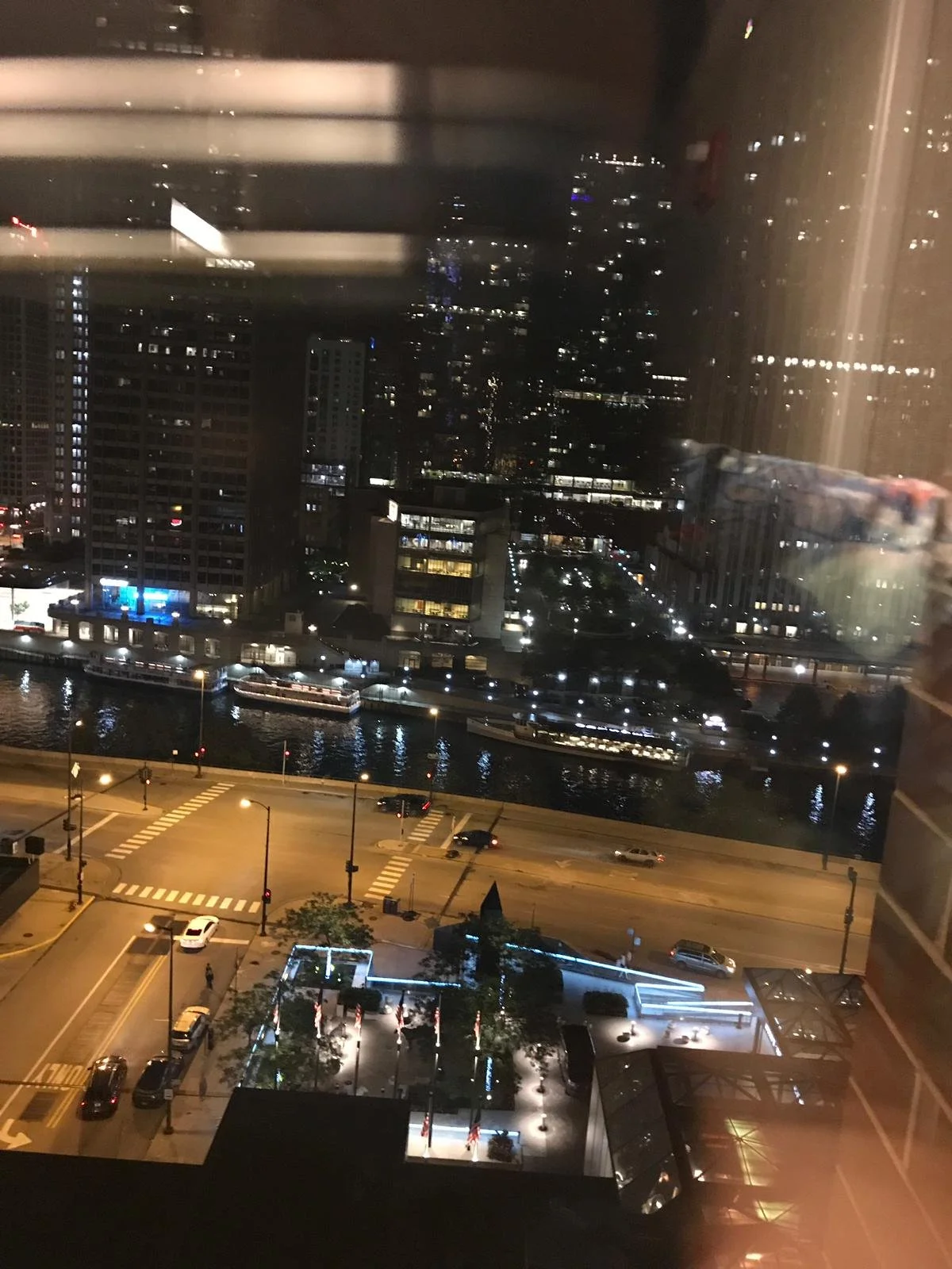 Hotel view before the race