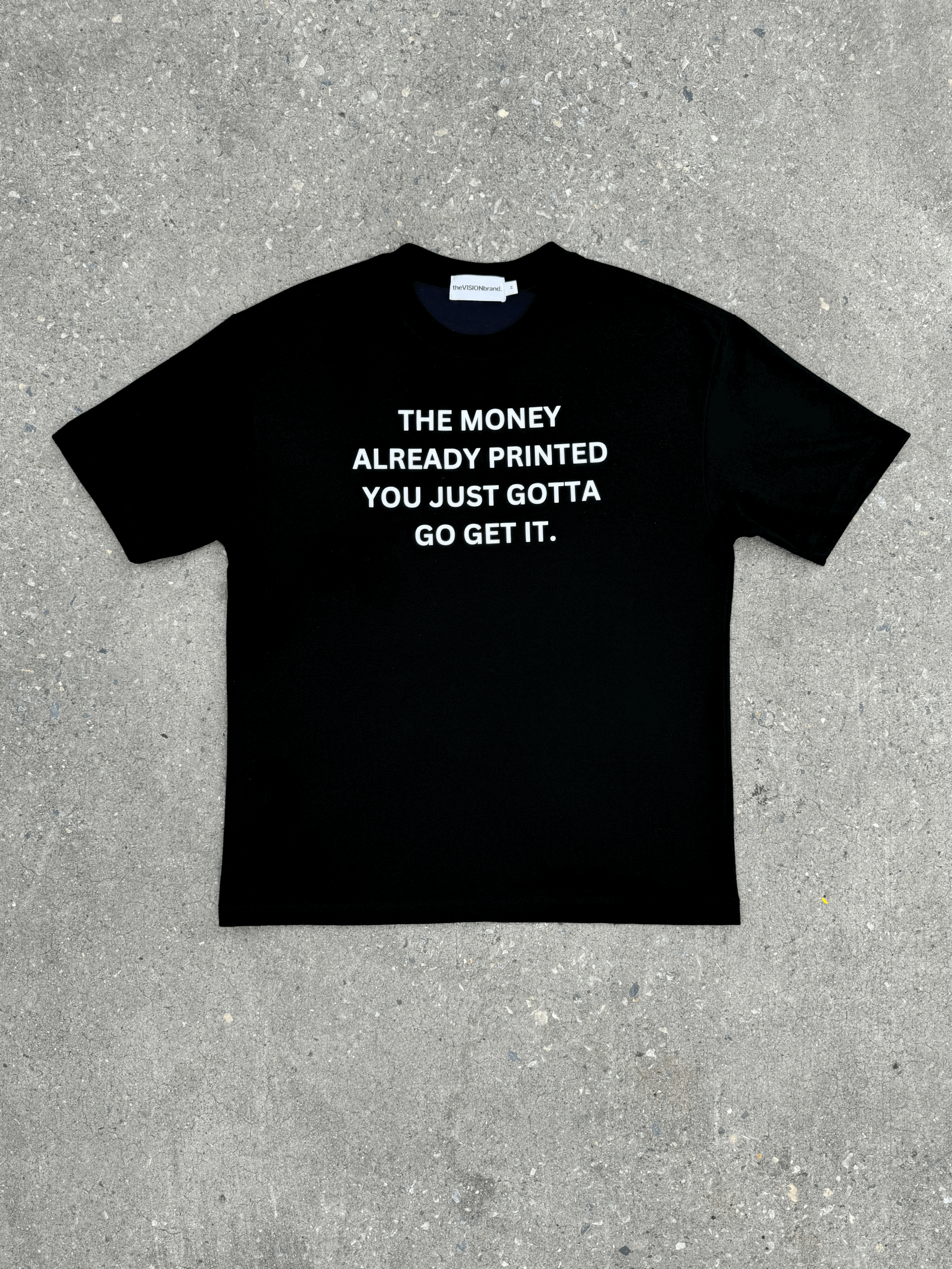 Hustle Tee Black