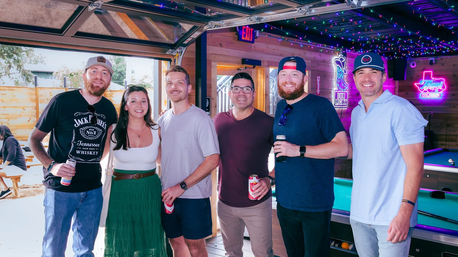 Friends at Hey Darlin' Saloon Houston Heights