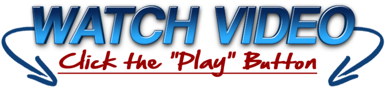 Text that reads 'WATCH VIDEO' in large blue letters, with additional unreadable red text below.