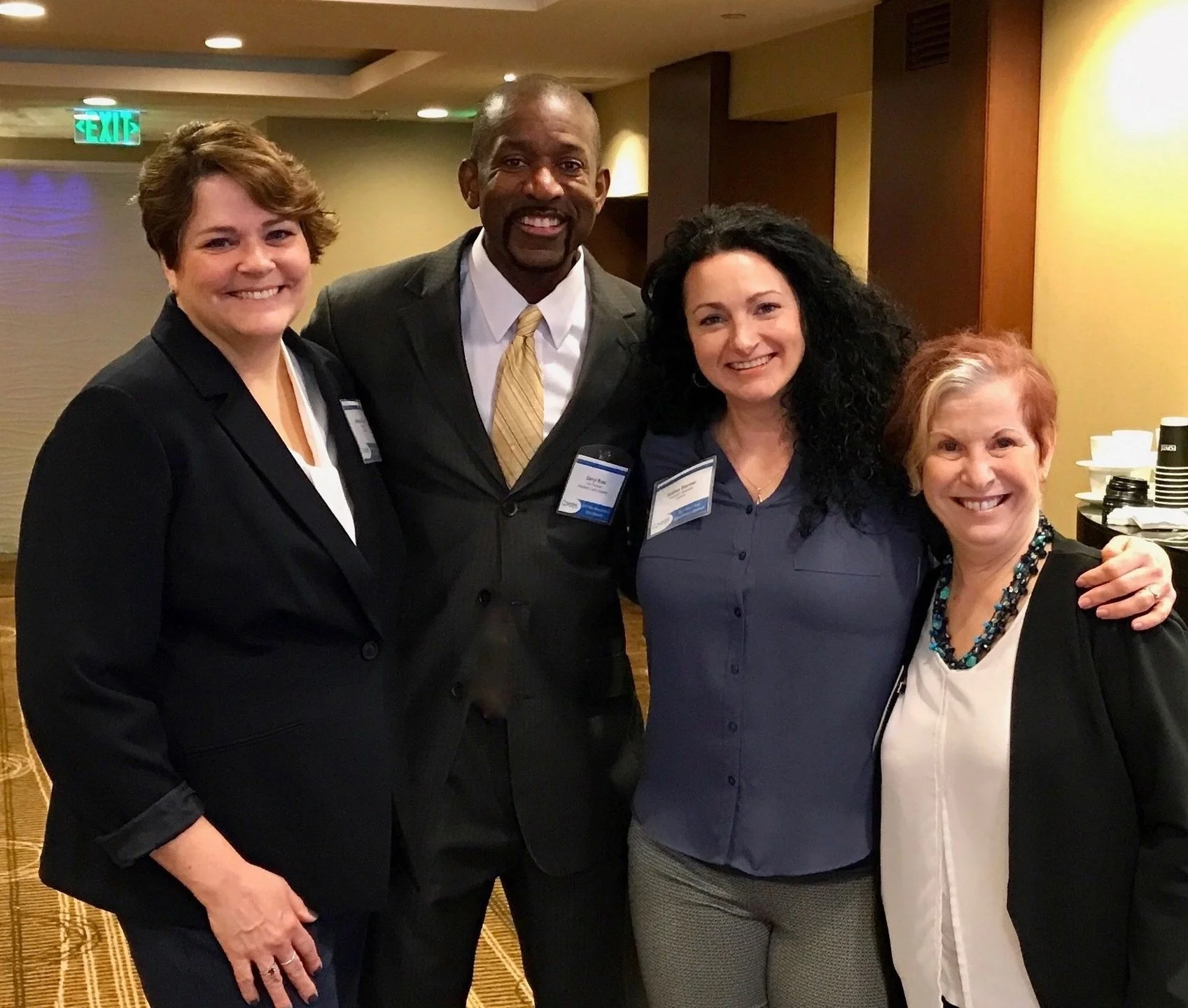 Darryl Ross with Coverys Insurance Clients.