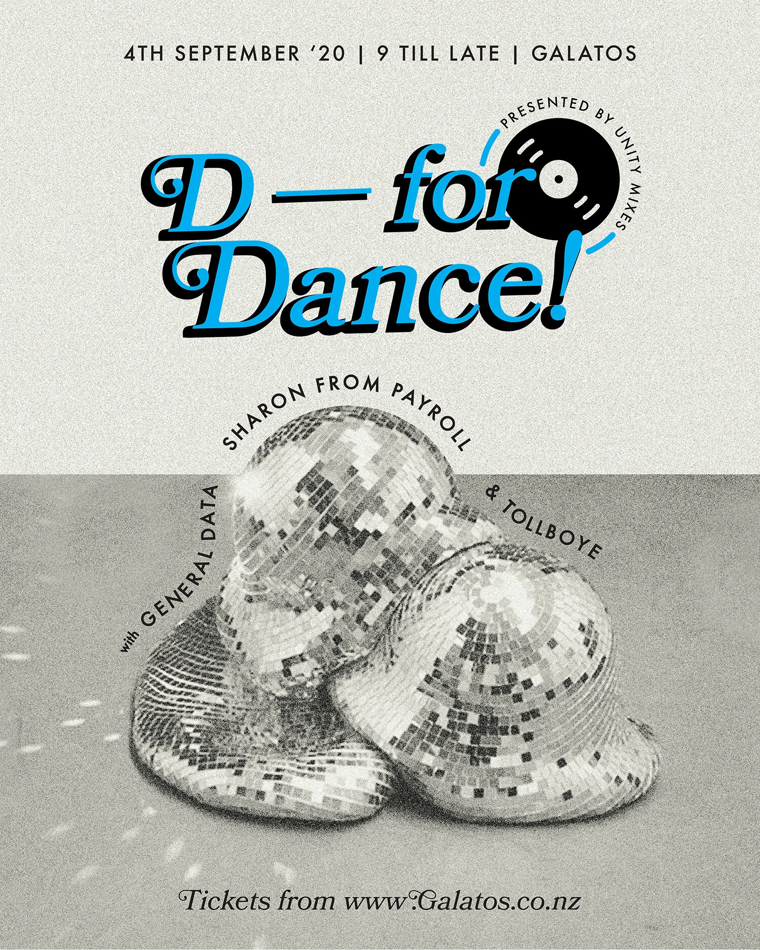 Event identity, 'D for Dance' for Unity Mixes