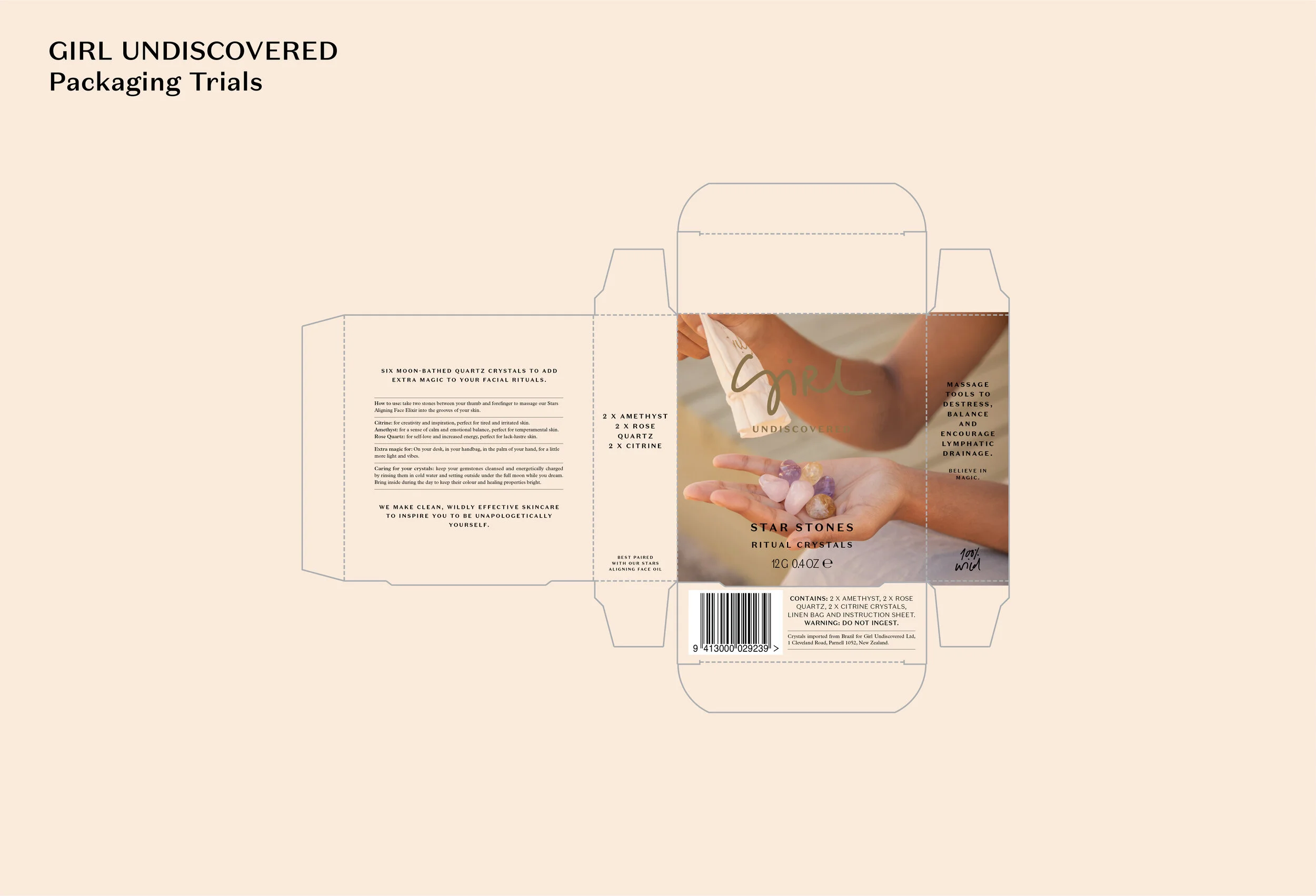 Packaging design, Girl Undiscovered
