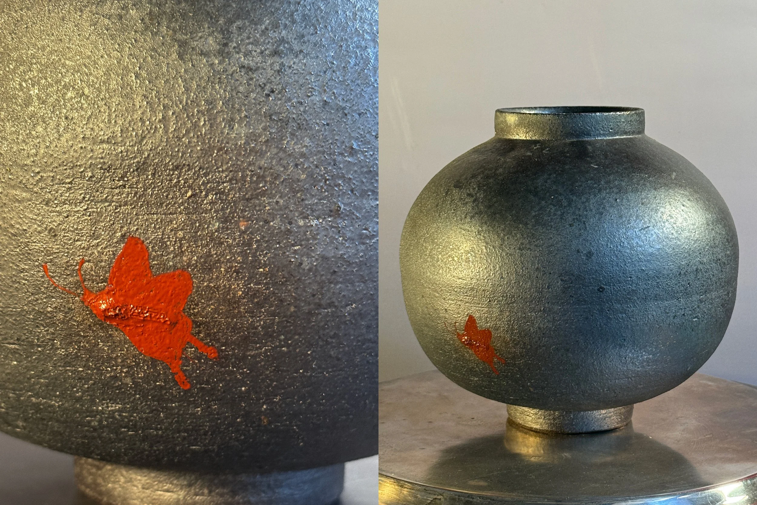 Butterfly Moonjar