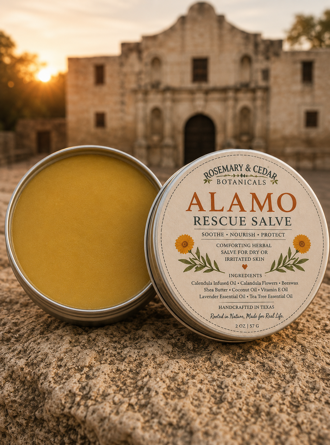 Calendula Alamo Rescue Salve