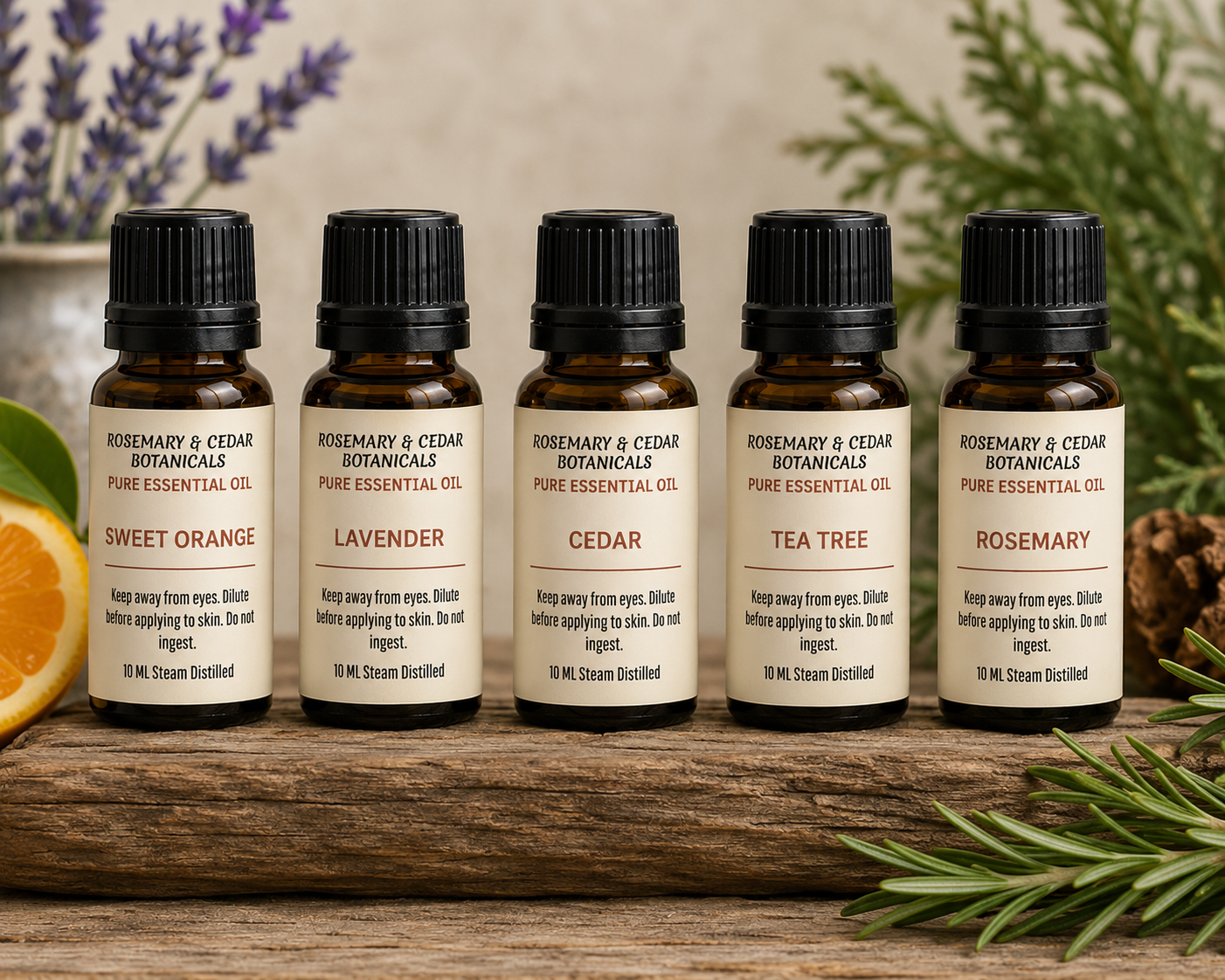 Curated 10 ML Essential Oil Collection