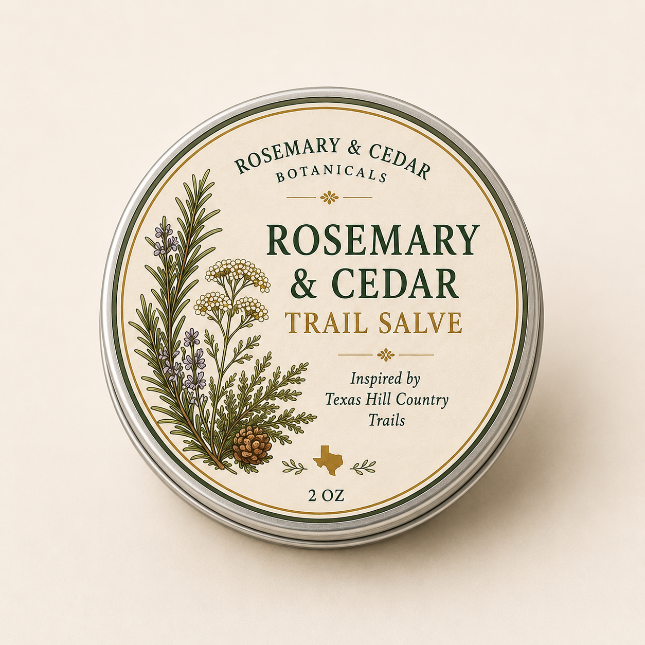 Rosemary & Cedar Trail Salve