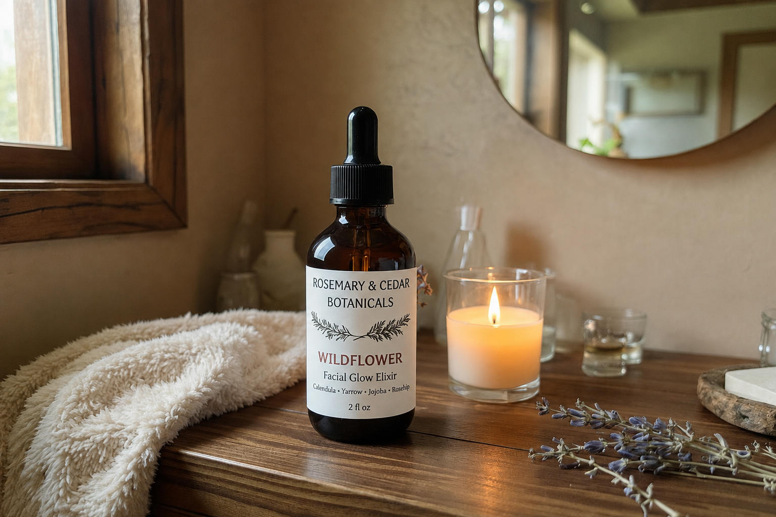 Nourishing Wildflower Facial Glow Elixir