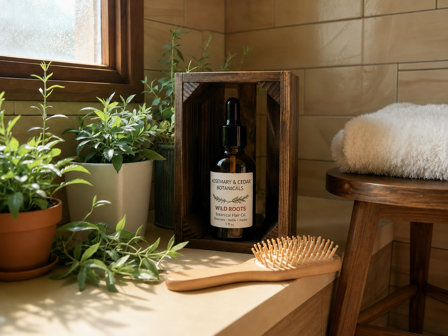 Wild Roots Hair Oil (Supports Healthy Scalp & Hair)
