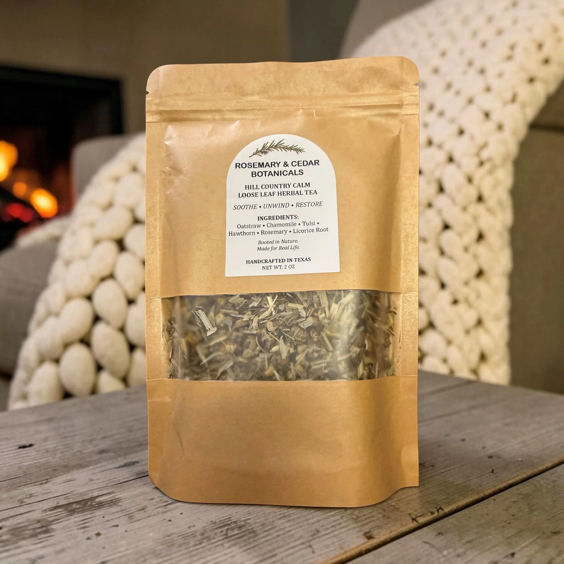 Hill Country Calm Botanical Tea Blend