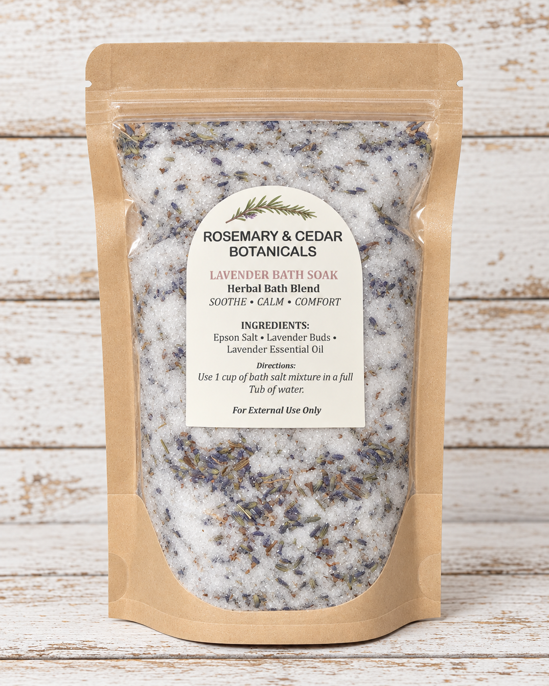 Lavender Bath Soak