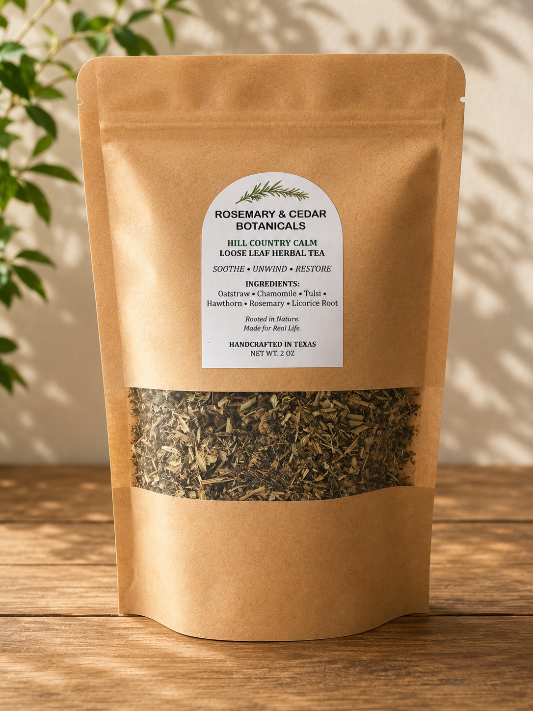 Hill Country Calm Botanical Tea Blend