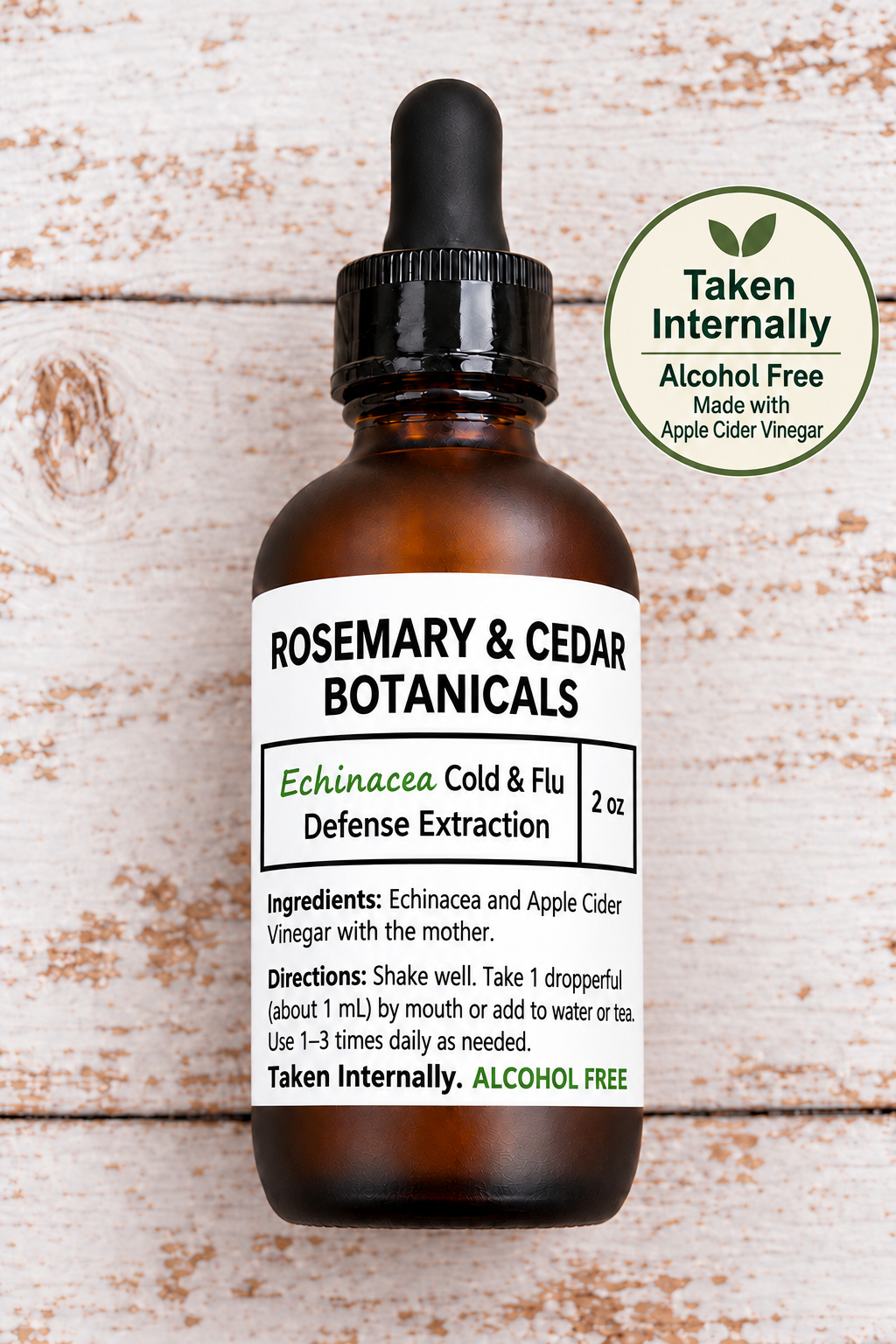 Echinacea Cold & Flu Defense Extraction – Alcohol Free