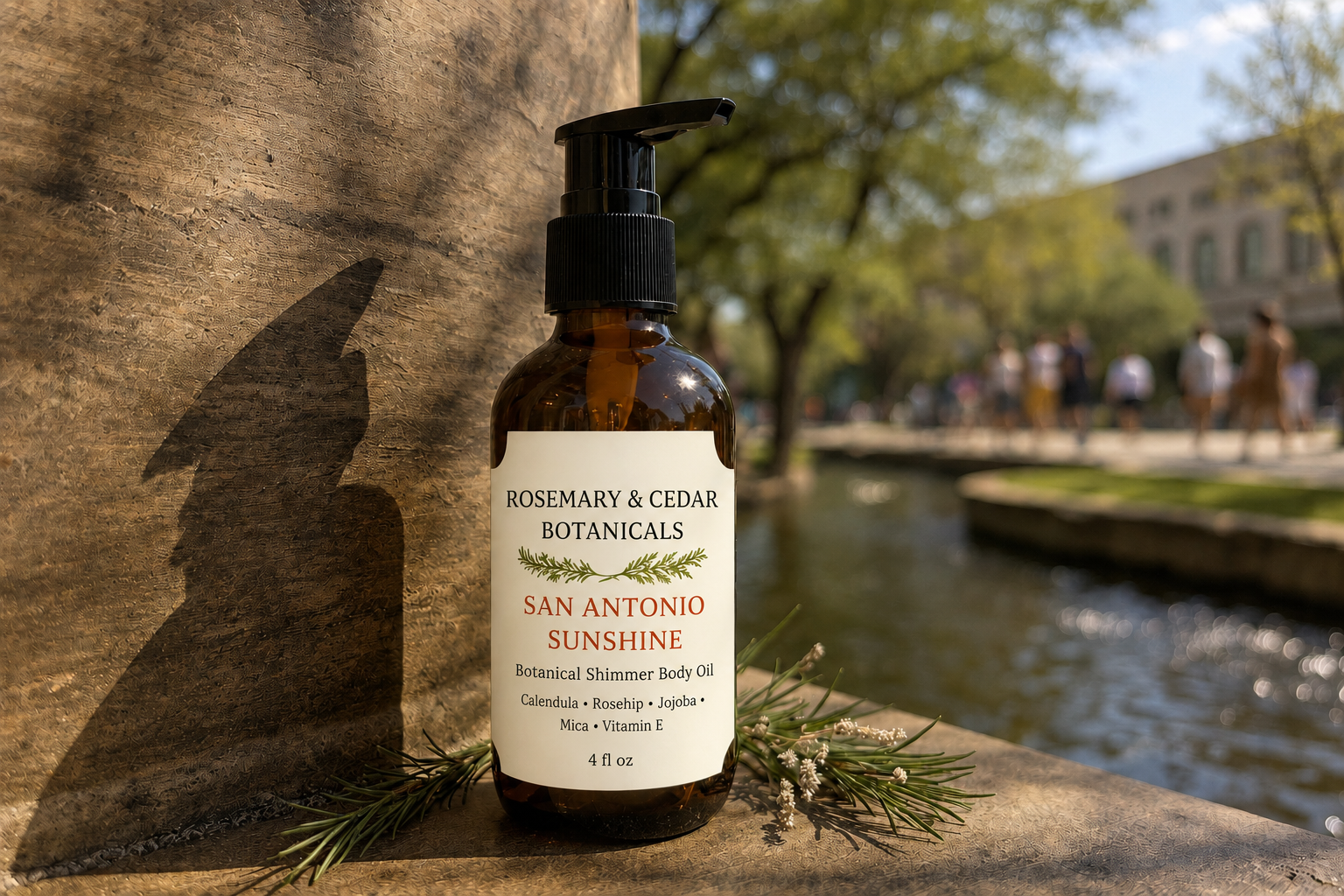 San Antonio Sunshine Body Oil