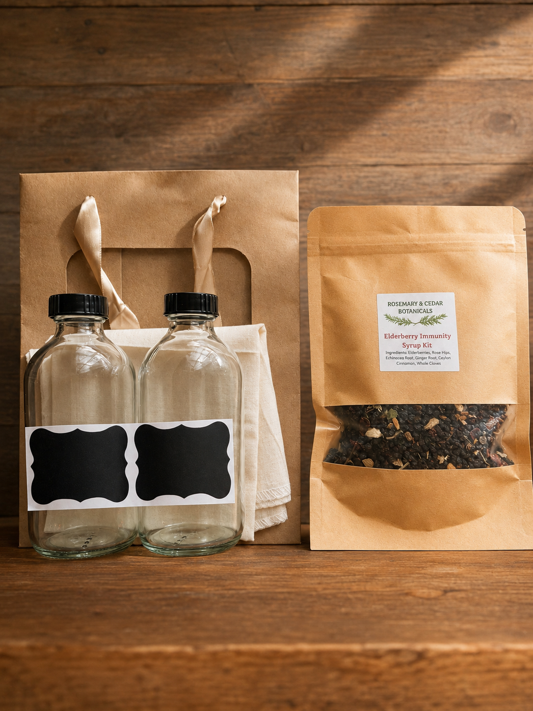 Elderberry Immunity Syrup Kit