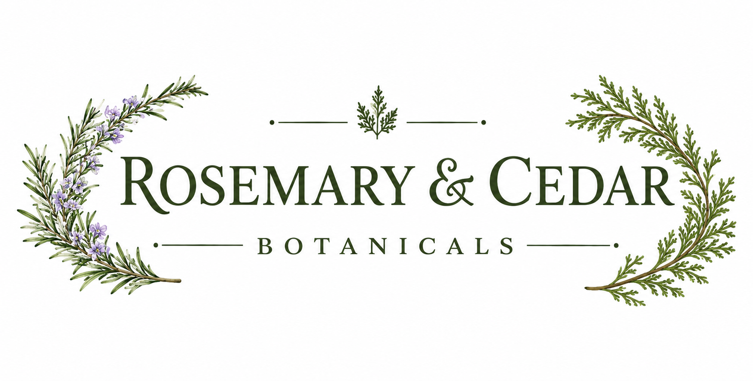 Rosemary &amp; Cedar Botanicals Coming Soon! 