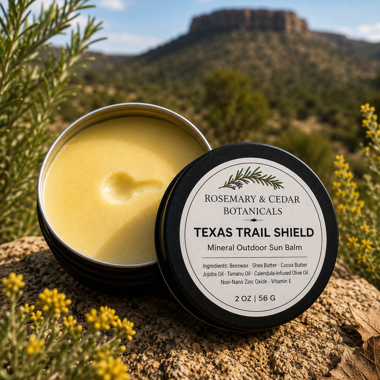 Texas Trail Shield Mineral Outdoor Balm