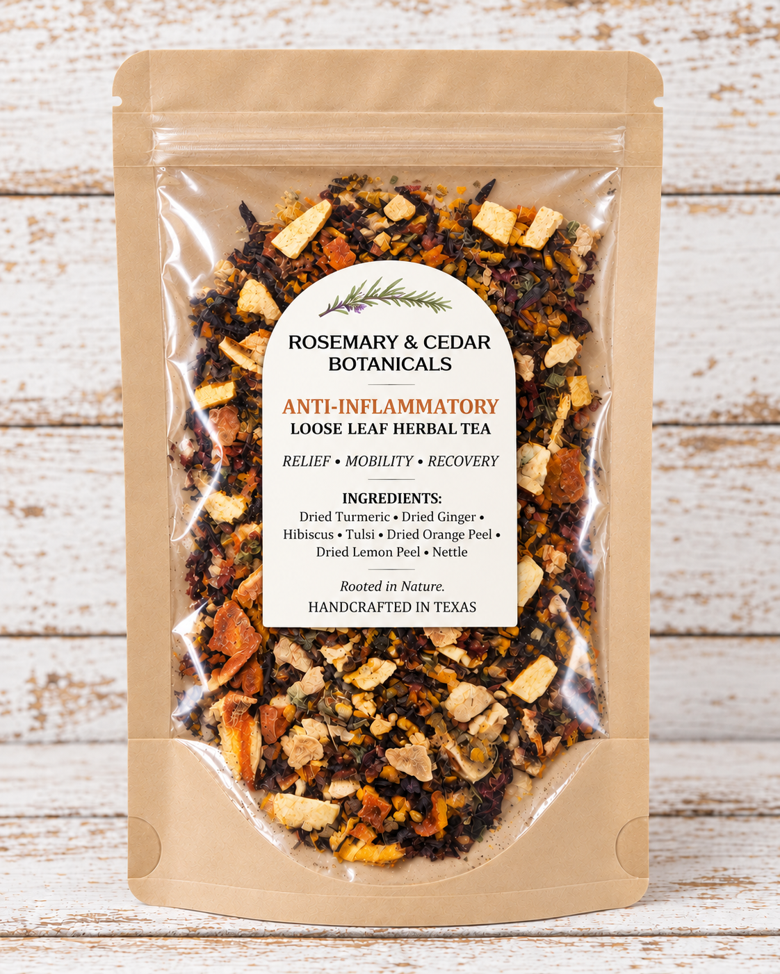 Anti-Inflammatory Botanical Tea Blend