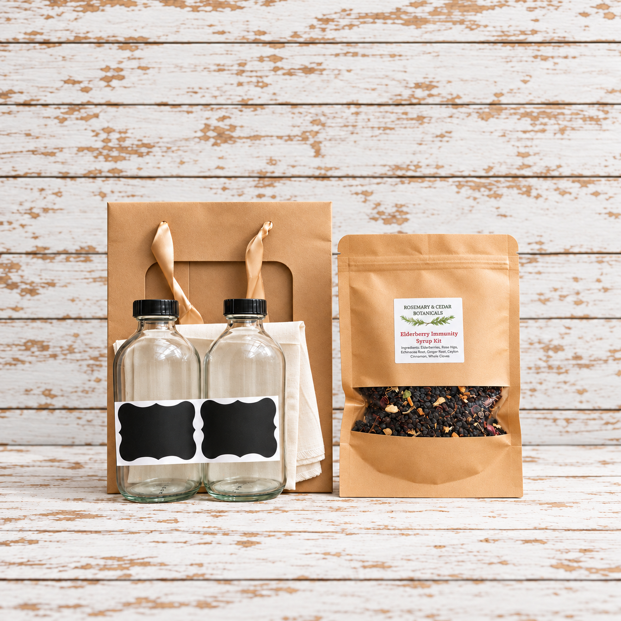 Elderberry Immunity Syrup Kit