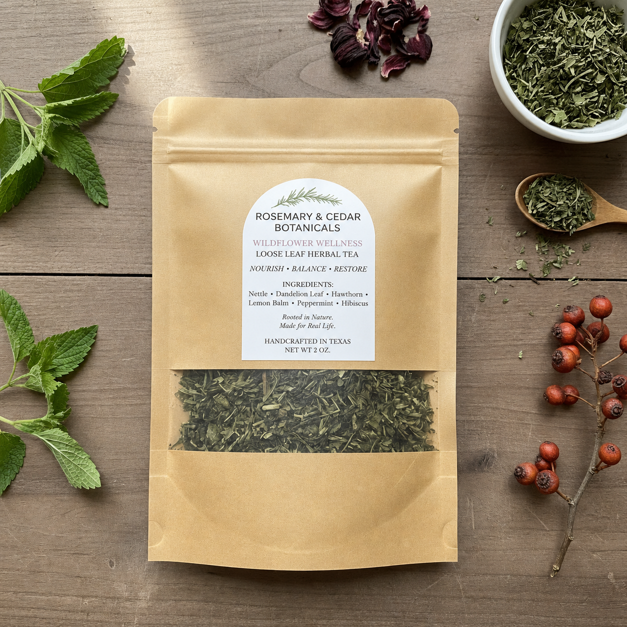 Wildflower Wellness Botanical Tea Blend