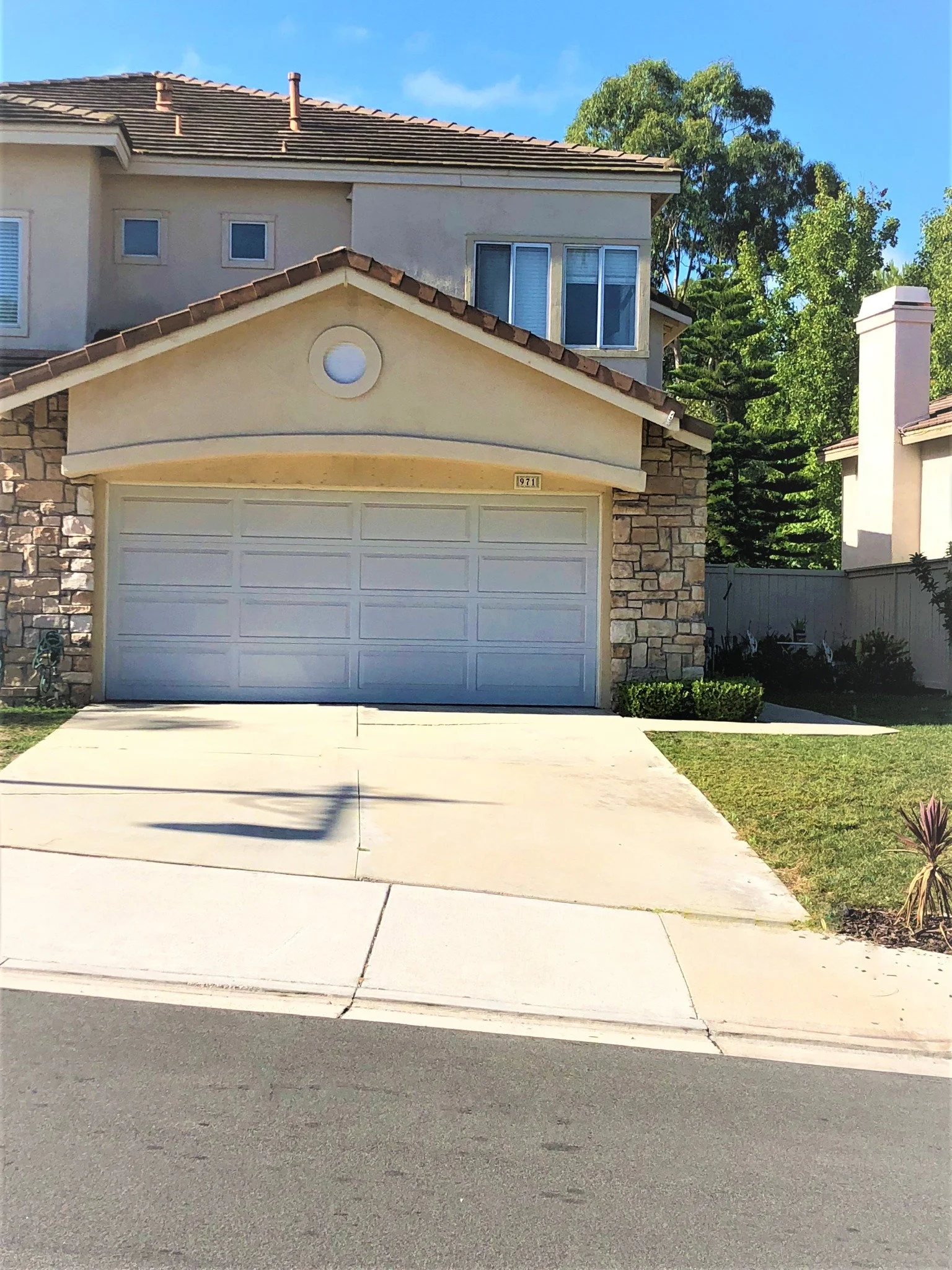 Managed residential property in Anaheim Hills, California.