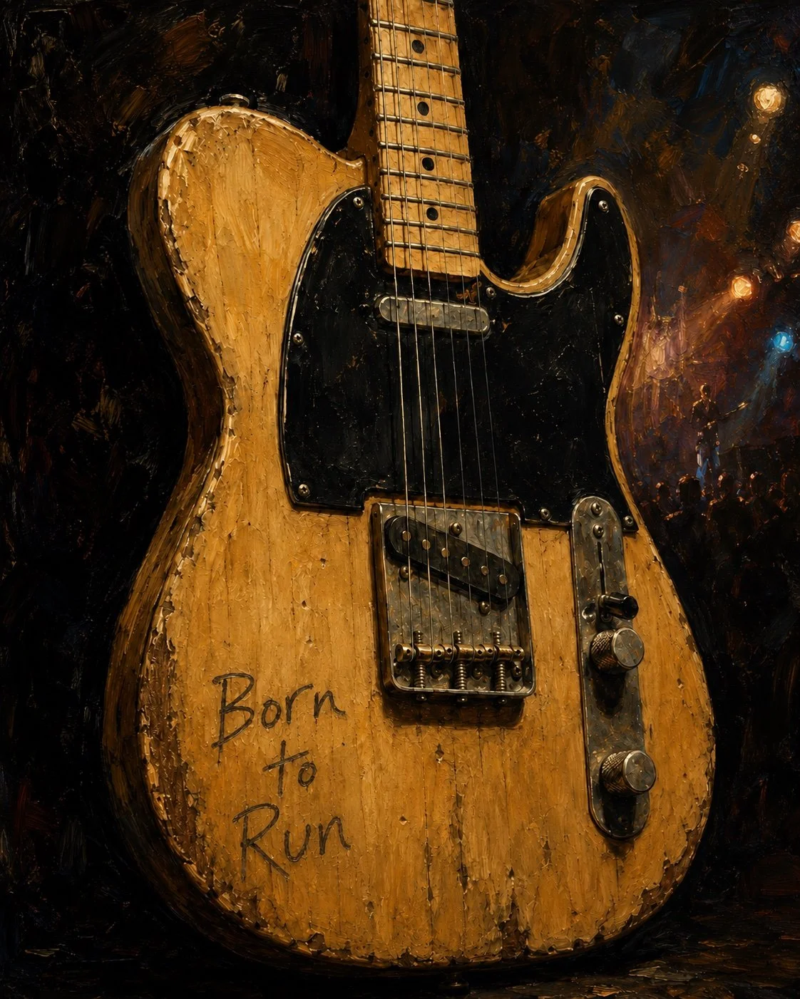 Born to Run Springsteen Tele