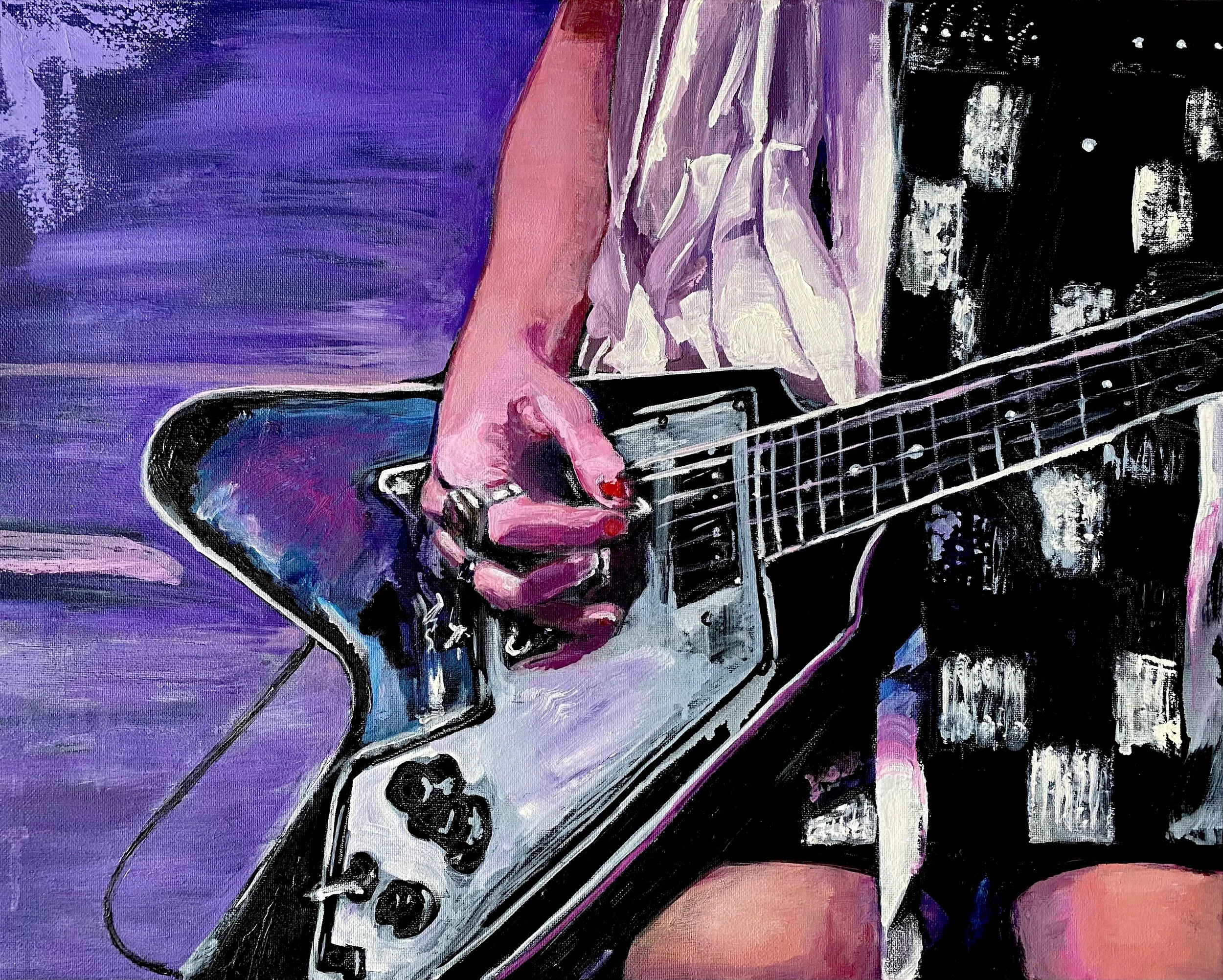 Grace Potter's Flying V