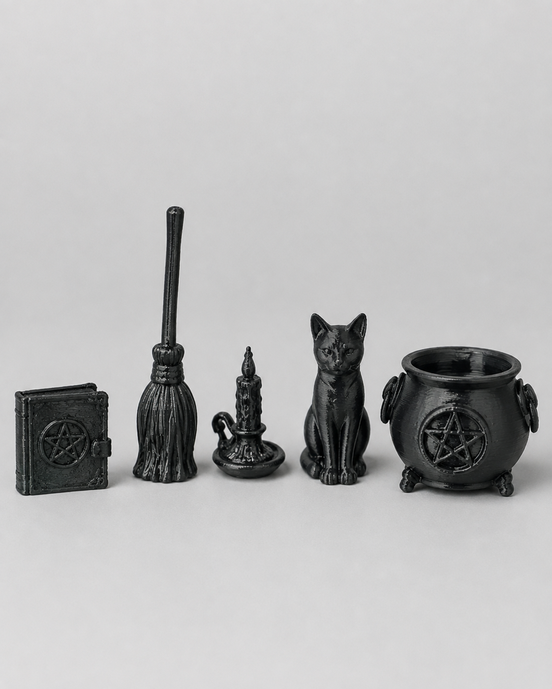 The Witch’s Essentials - Miniature 5-Piece Coven Decor Set