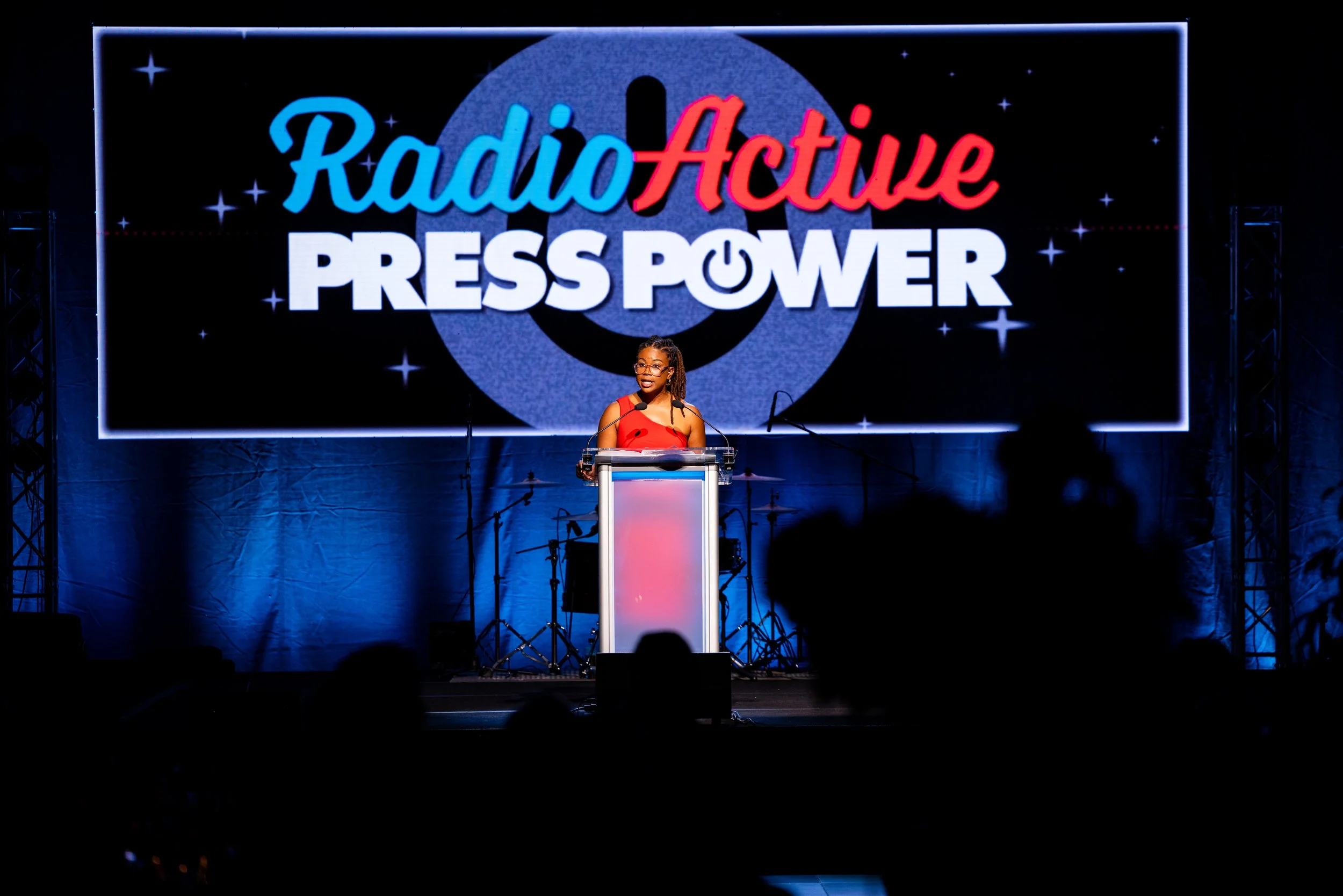  Press Power stage. 