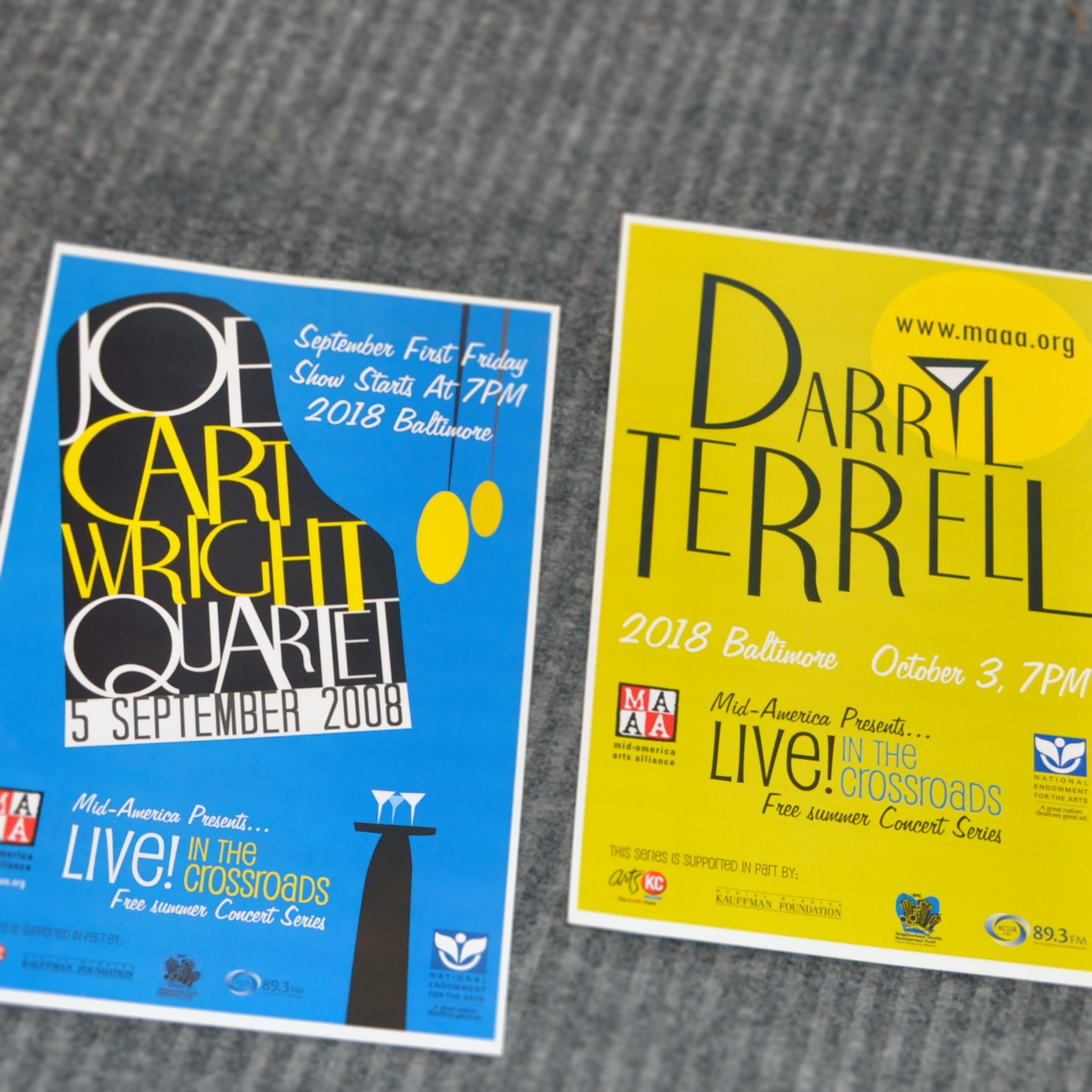LIVE! in the Crossroads Posters