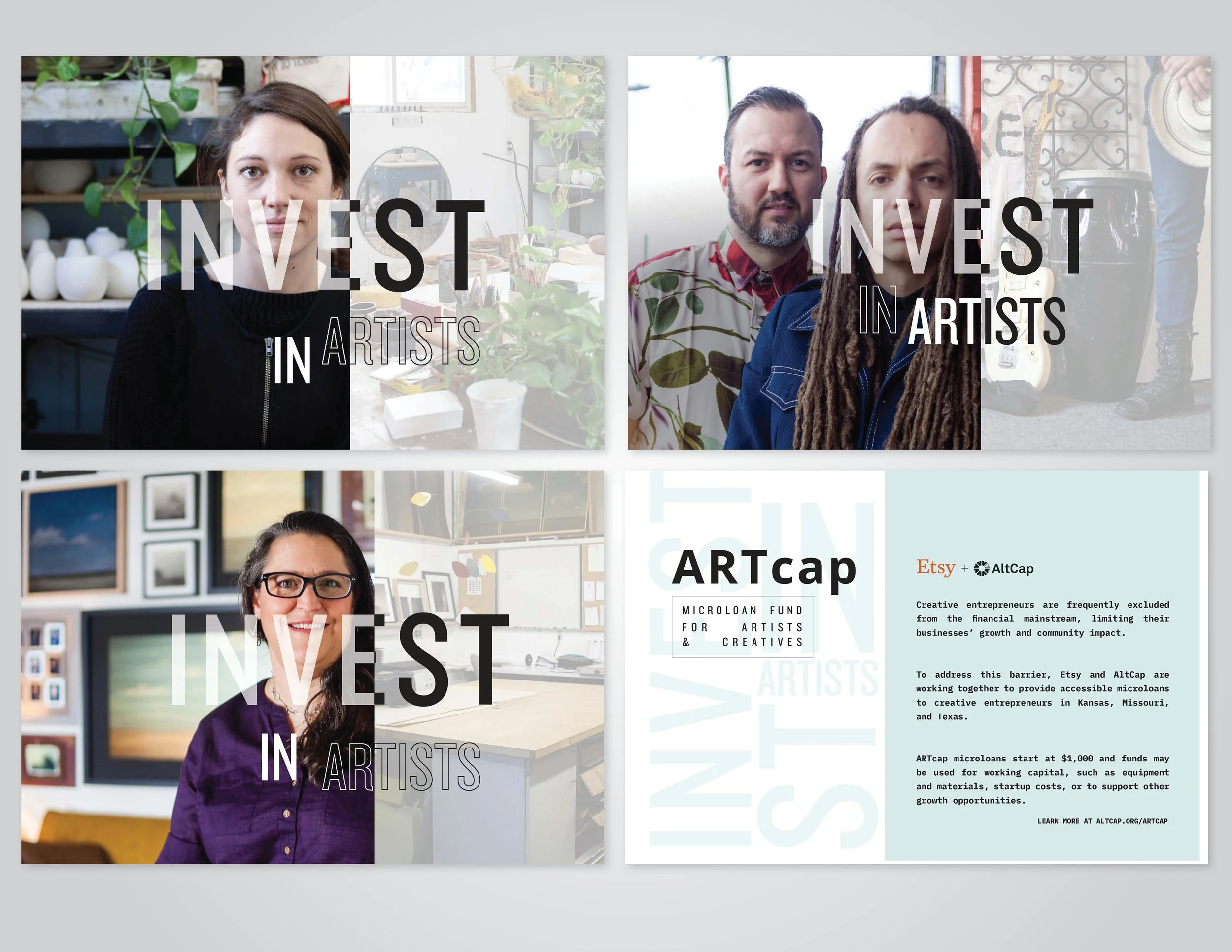 ArtCap promo postcard