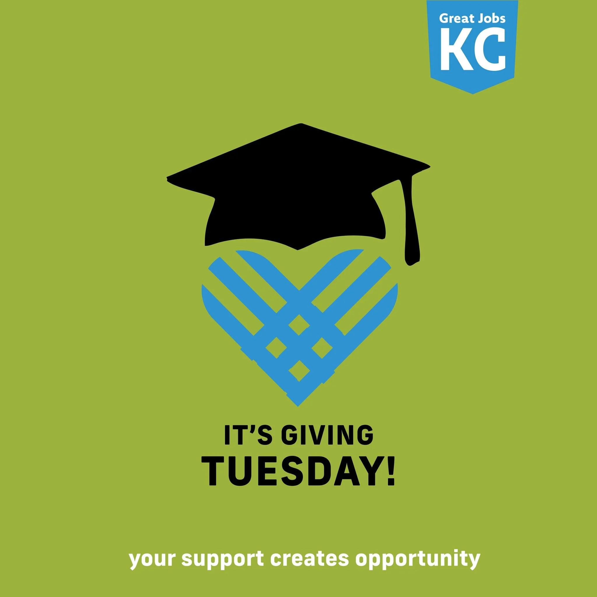  This is an example of co-branding with ‘Giving Tuesday’ that focuses on scholarship. 