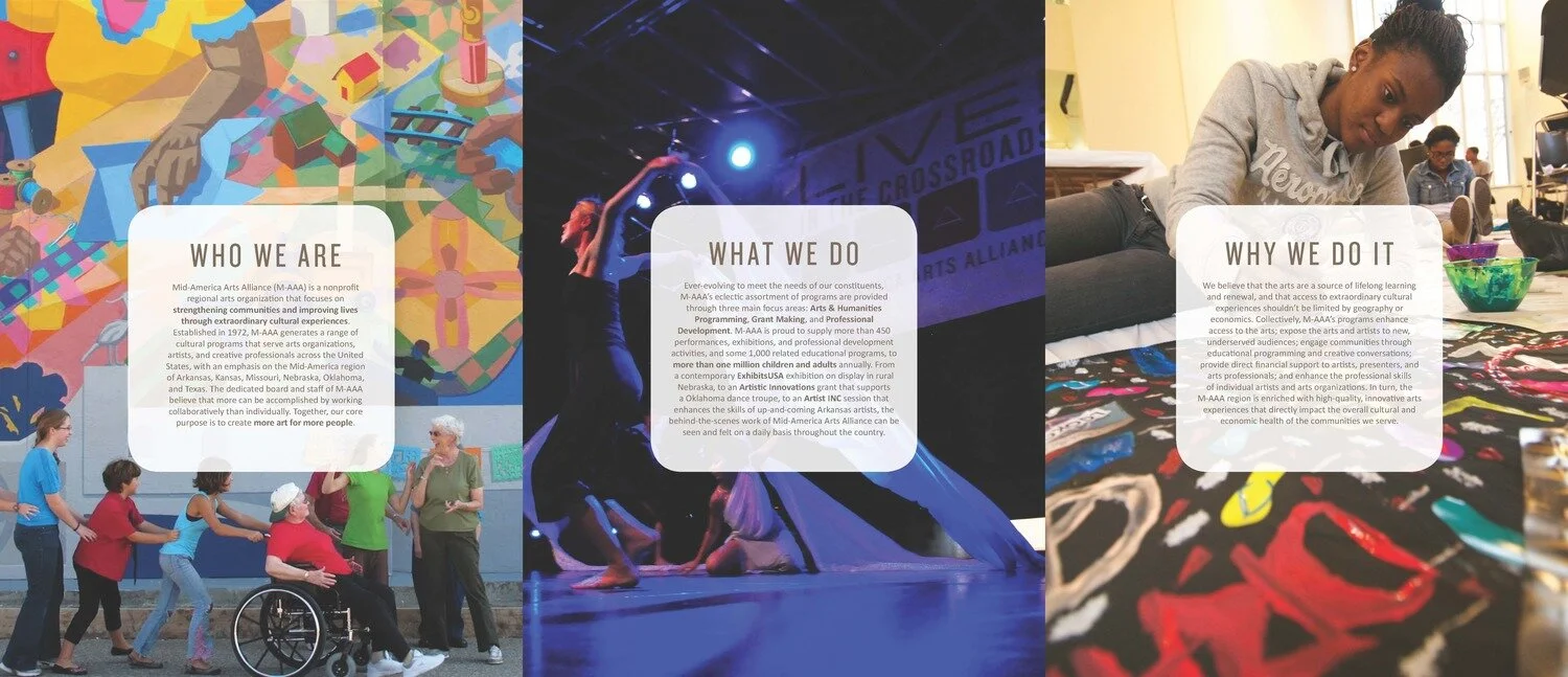 reintroductory brochure interior