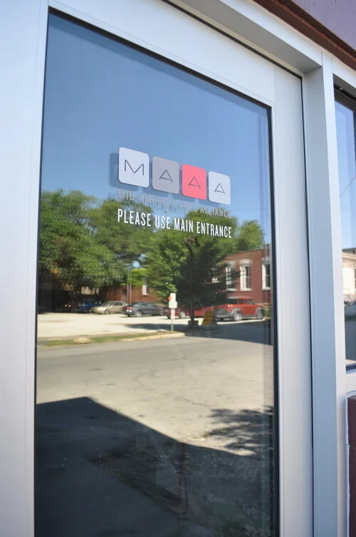 door signage