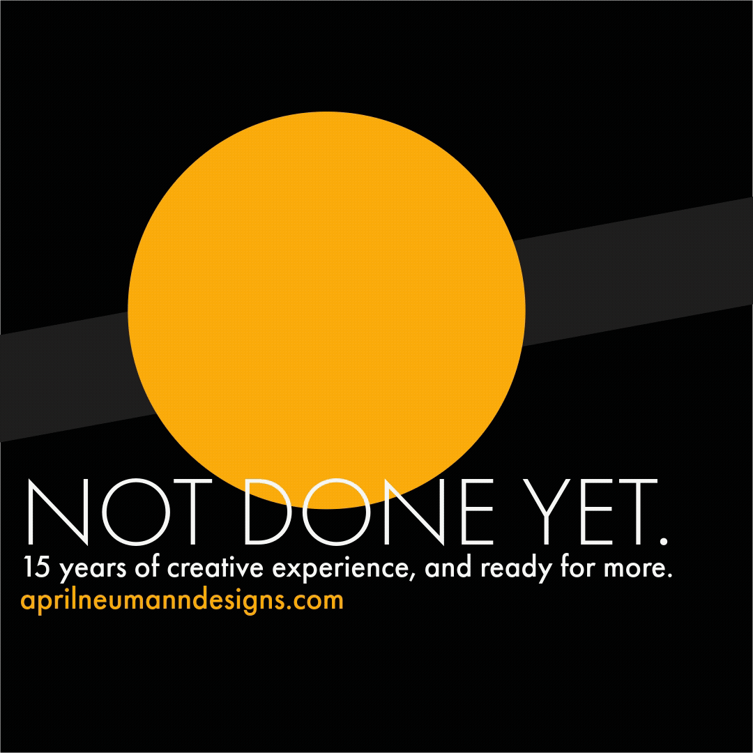 Fifteen years in, and I still have so much creative energy left to give.