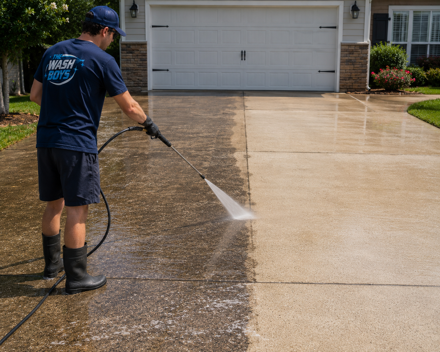 Driveway/Parkinglot Power Washing