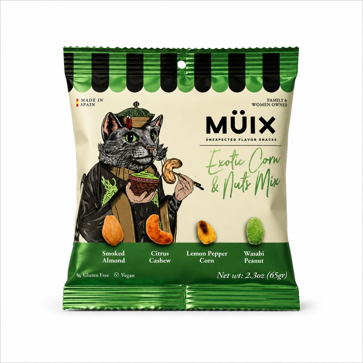 MÜIX Exotic Corn & Nuts Mix