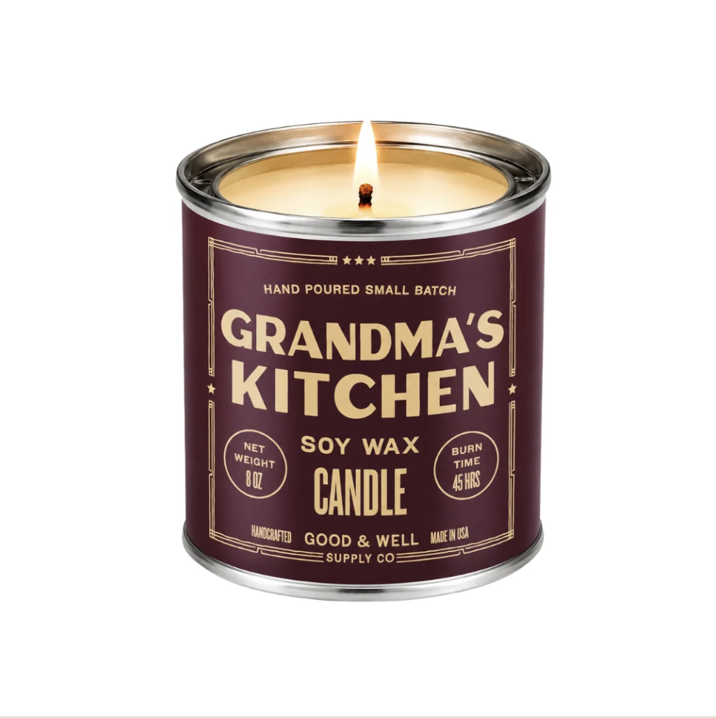 GRANDMAS KITCHEN SOY CANDLE [GOOD WELL SUPPLY CO]