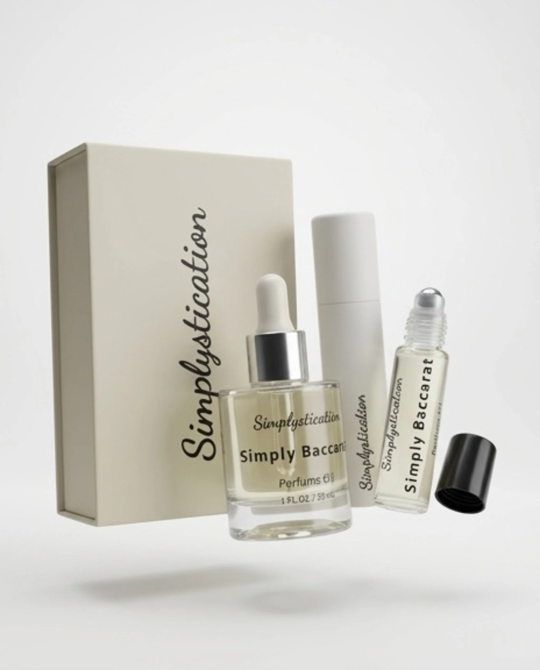 Simply Baccarat Perfume Oil Set