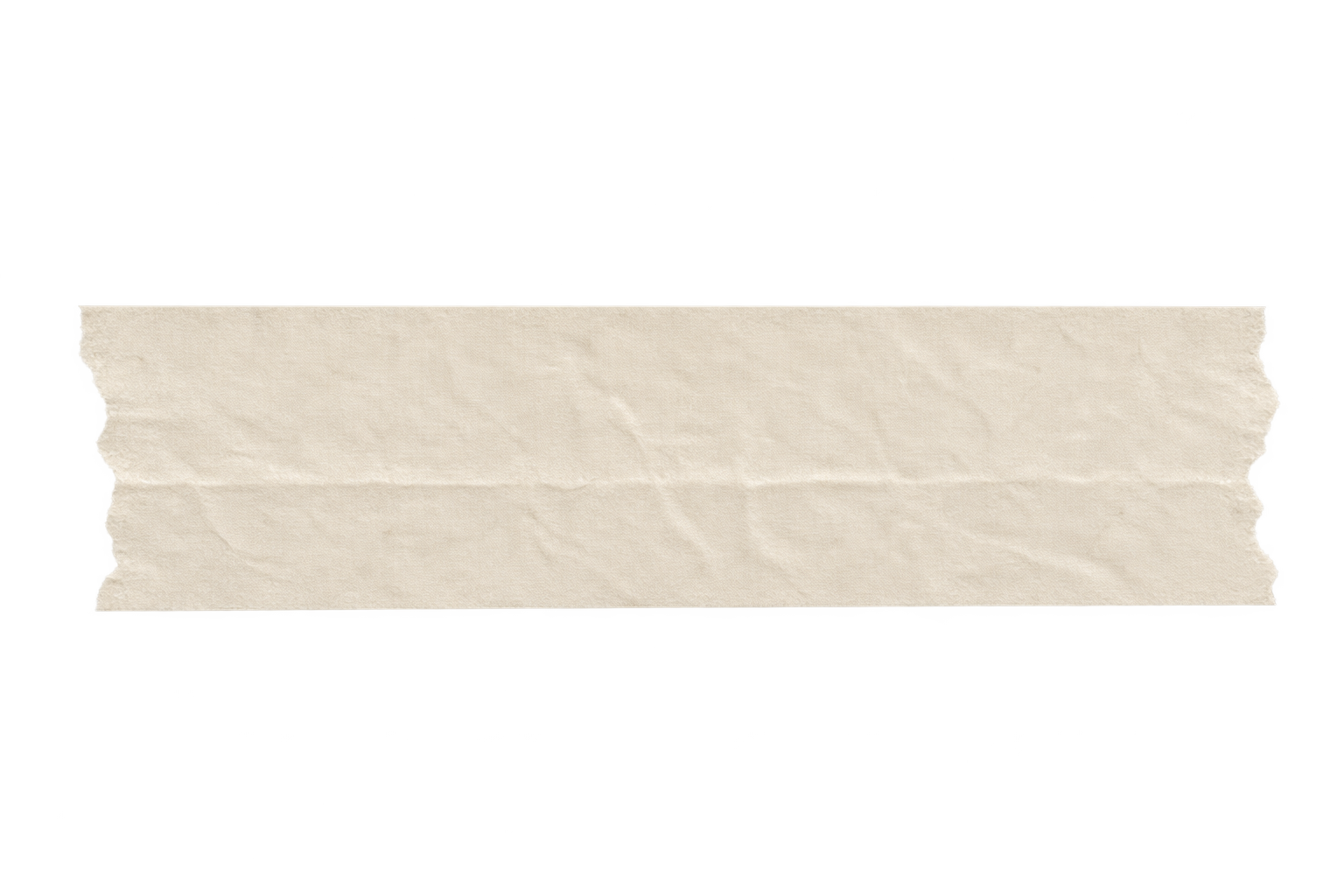 A piece of torn beige paper with crinkled texture on a dark background with glow effect.