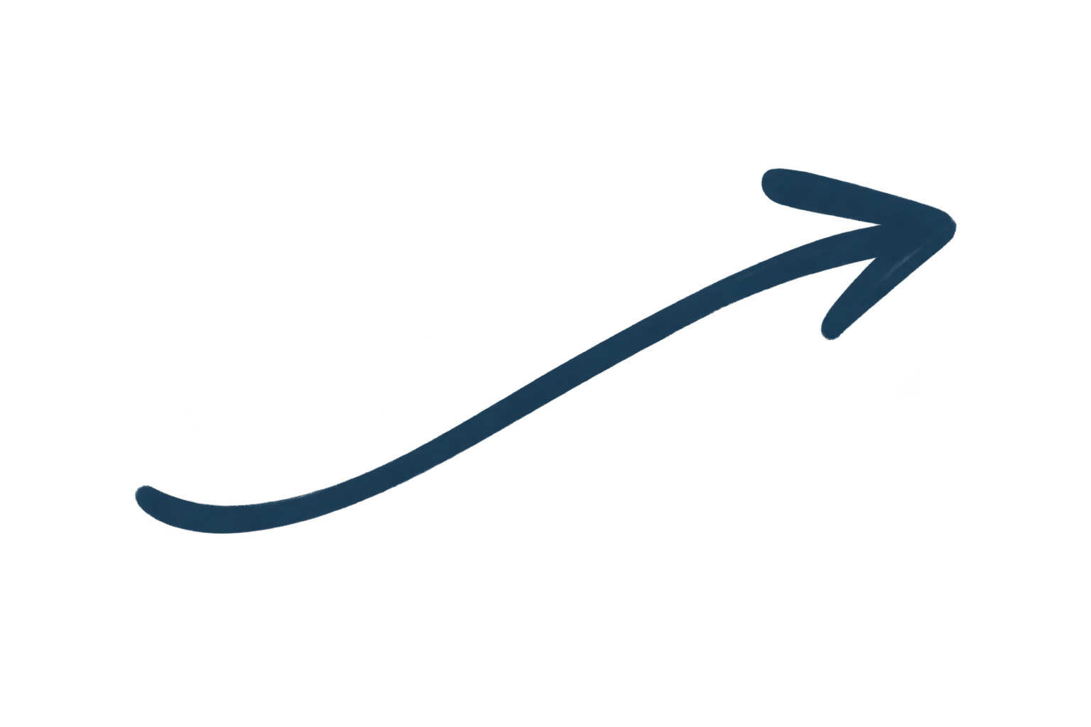 Blue glowing arrow pointing to the right on a dark background.