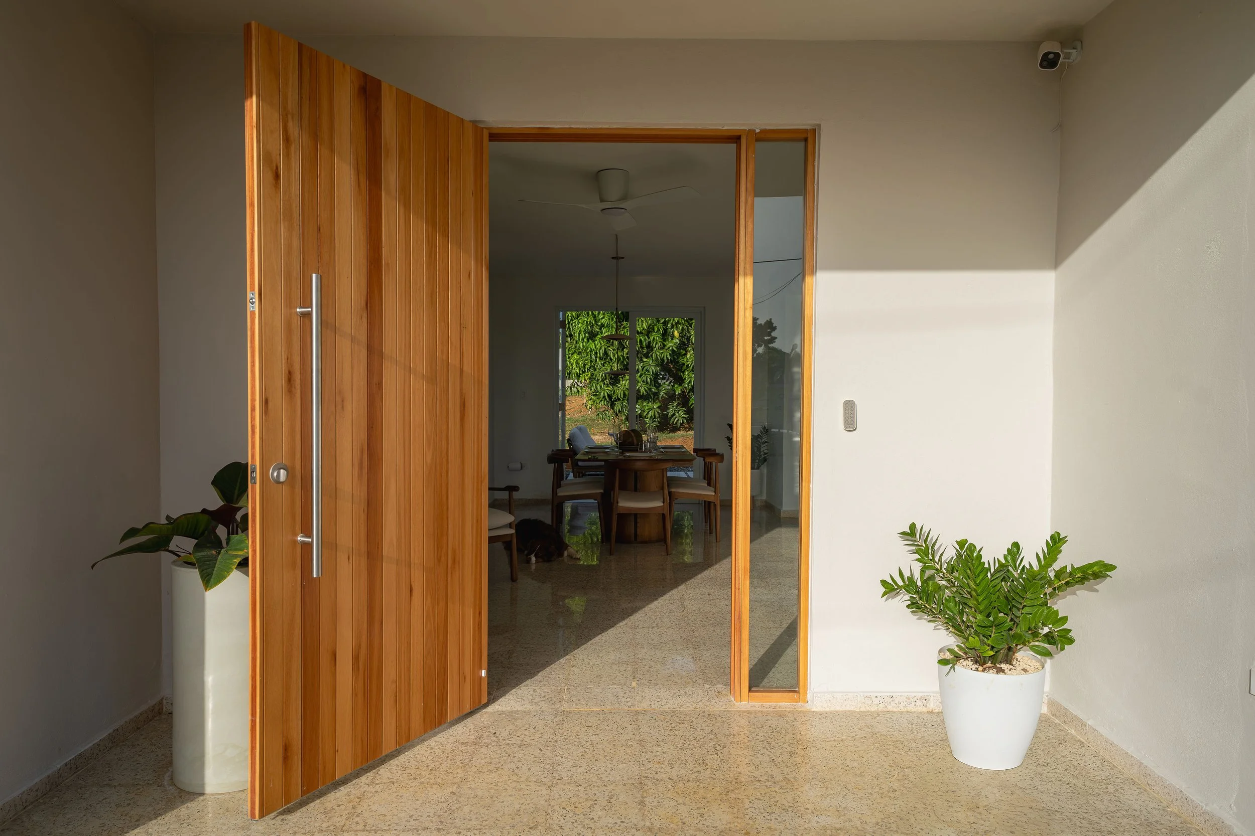 Entry door