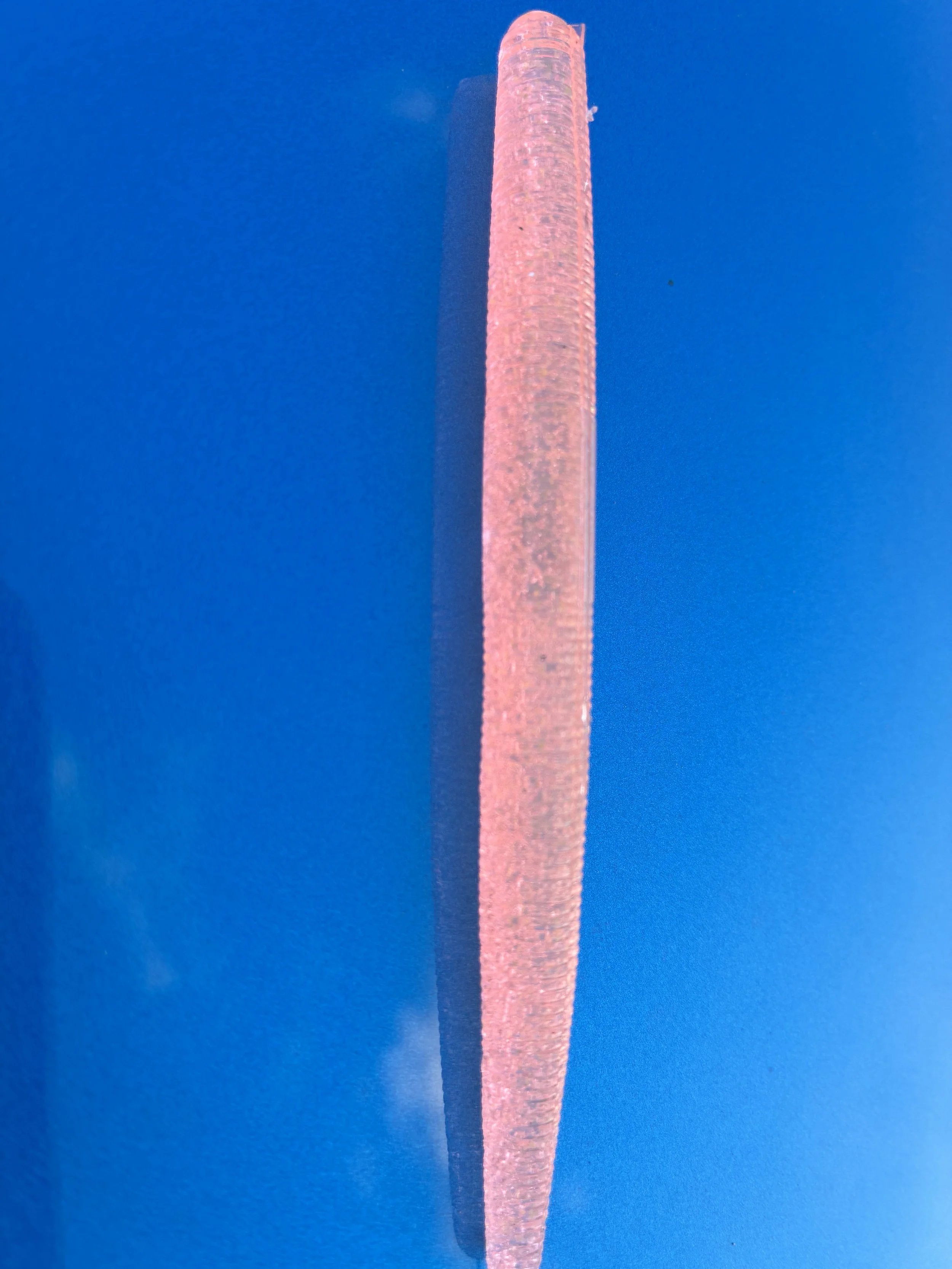 Coral Soft Plastic Worm