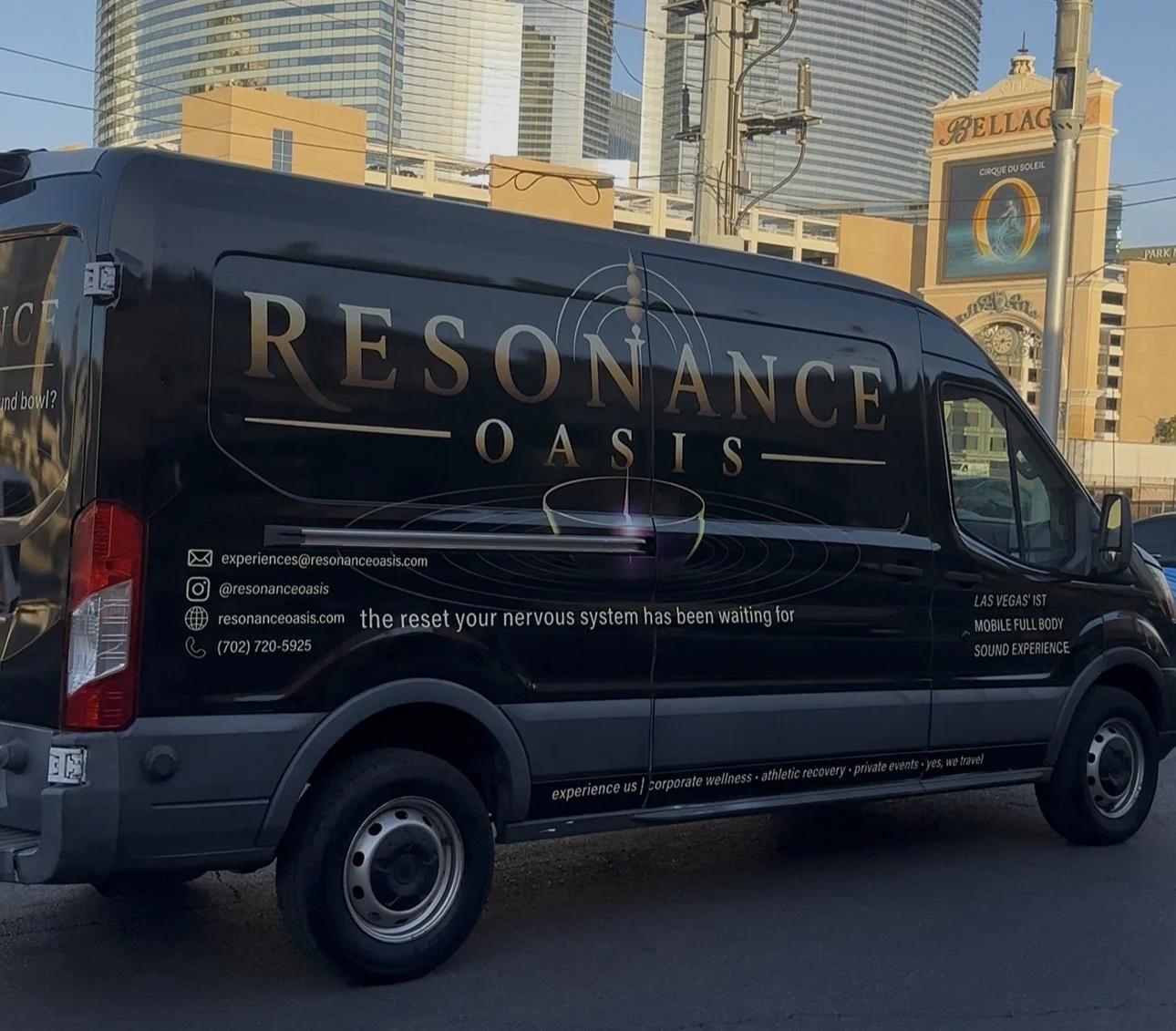 Welcome to Resonance Oasis,  Las Vegas’ First Mobile Full Body Sound Bath Experience. Home to the only life size crystal soundbowl in Las Vegas.