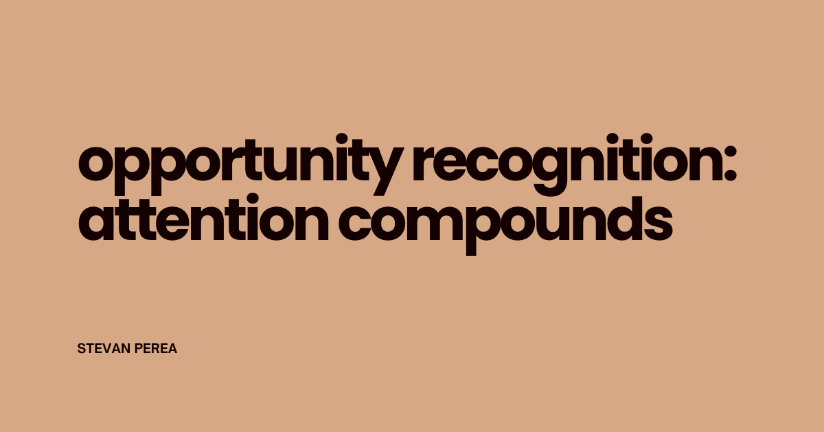Attention Compounds